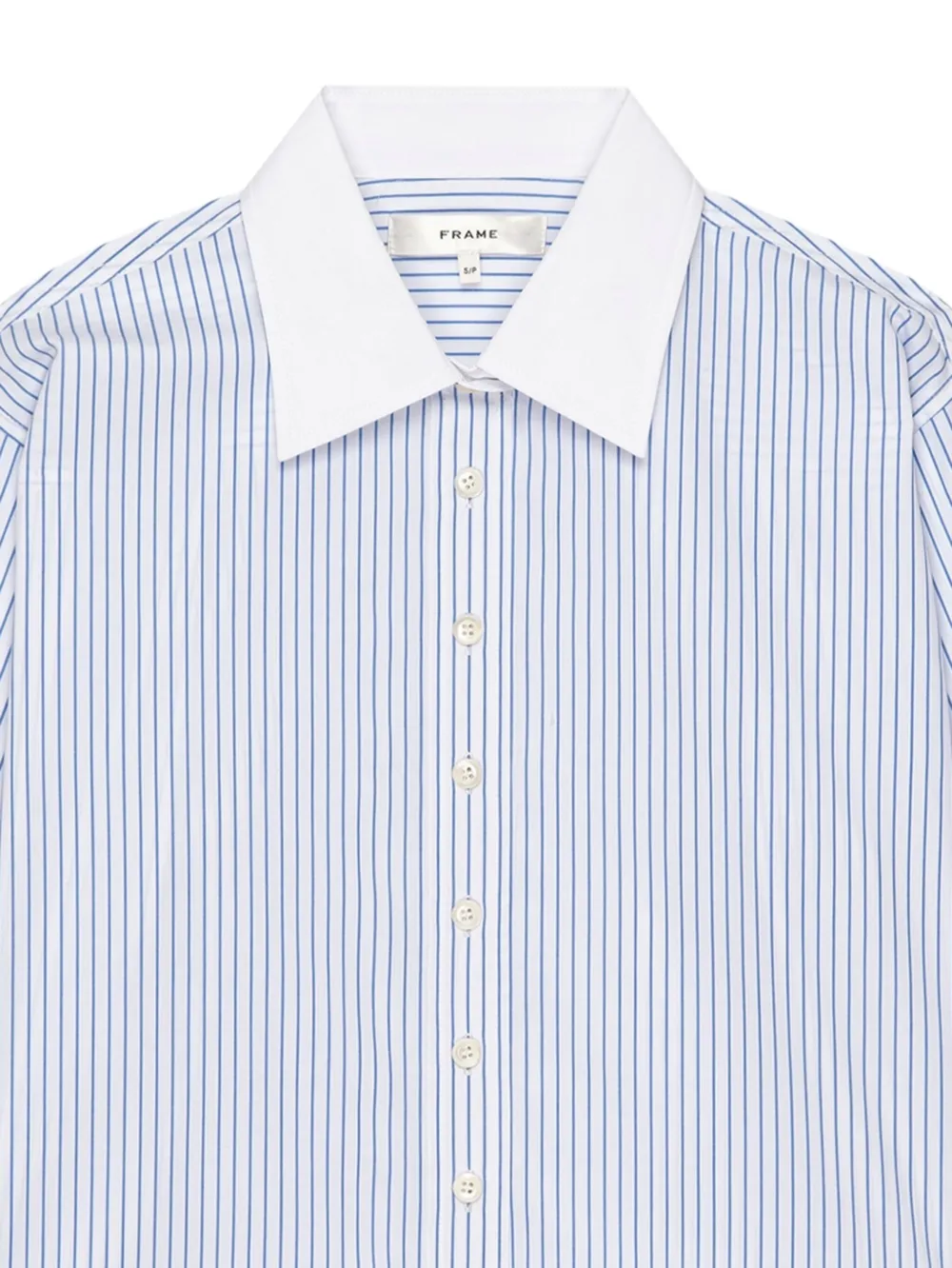 FRAME striped shirt - Blauw