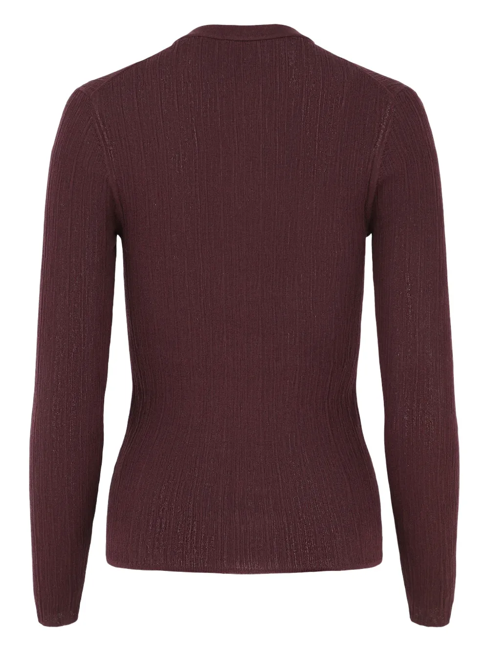 A.L.C. pleated button-up cardigan - Paars