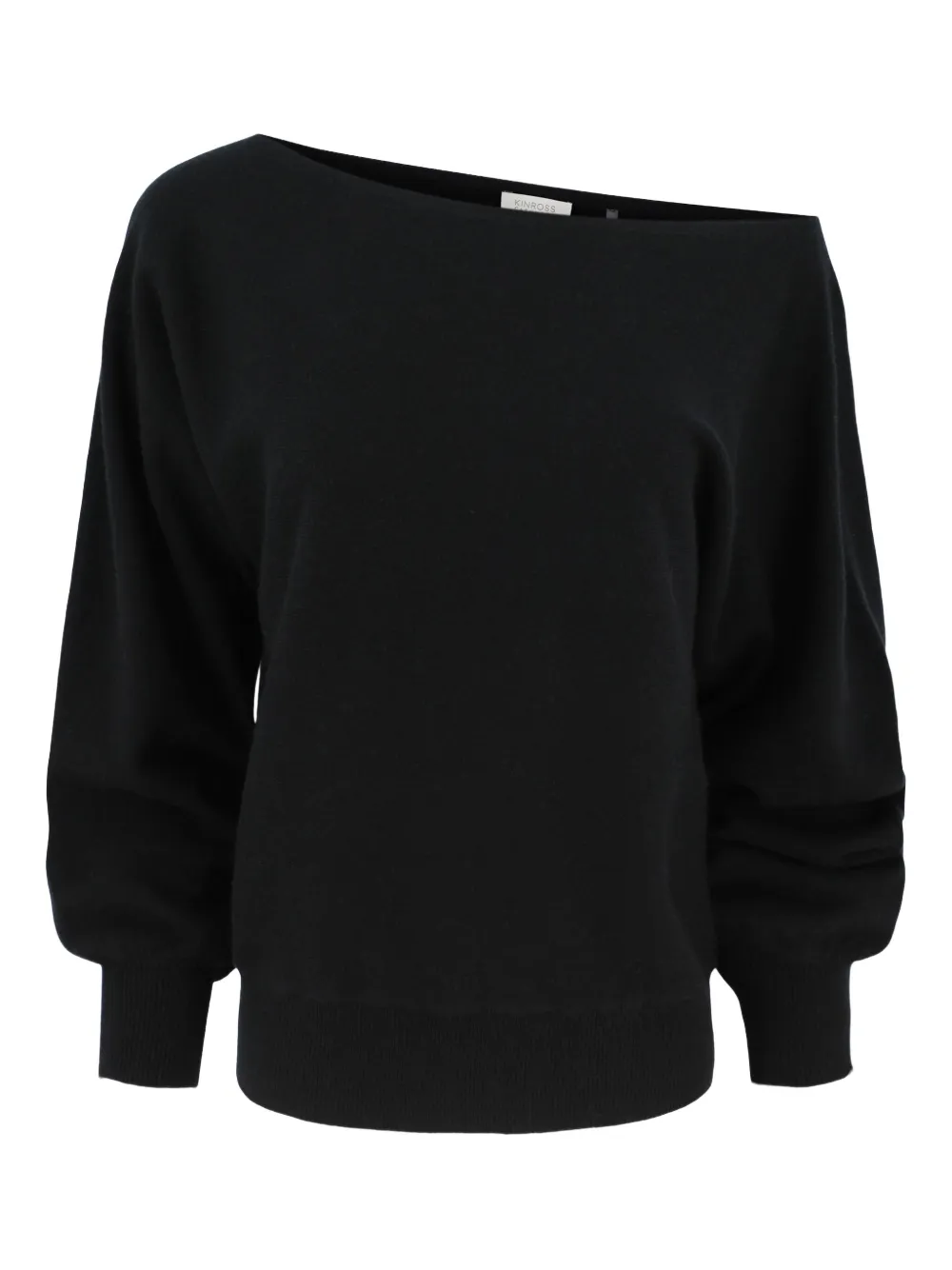 off-shoulder dolman sweater