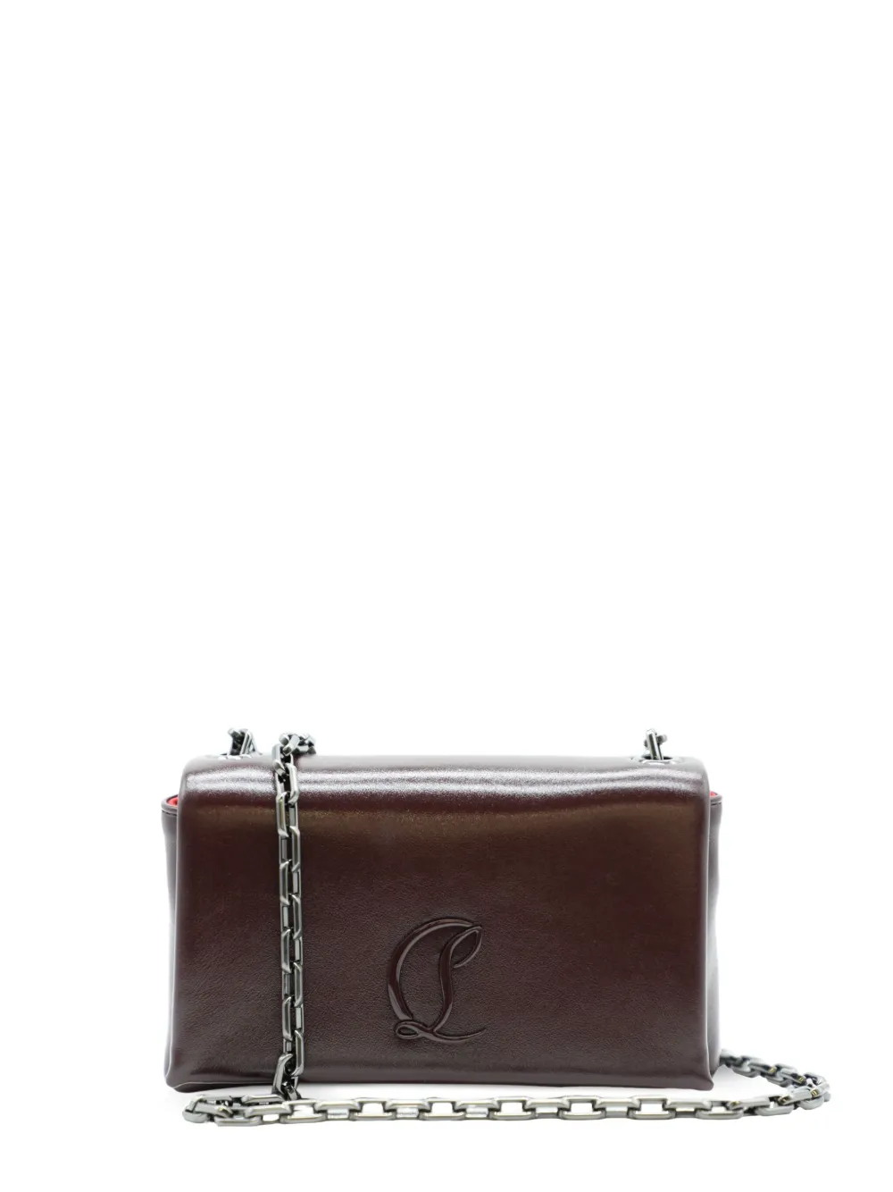 Christian Louboutin Loubi54 embossed-logo crossbody bag | Image 2