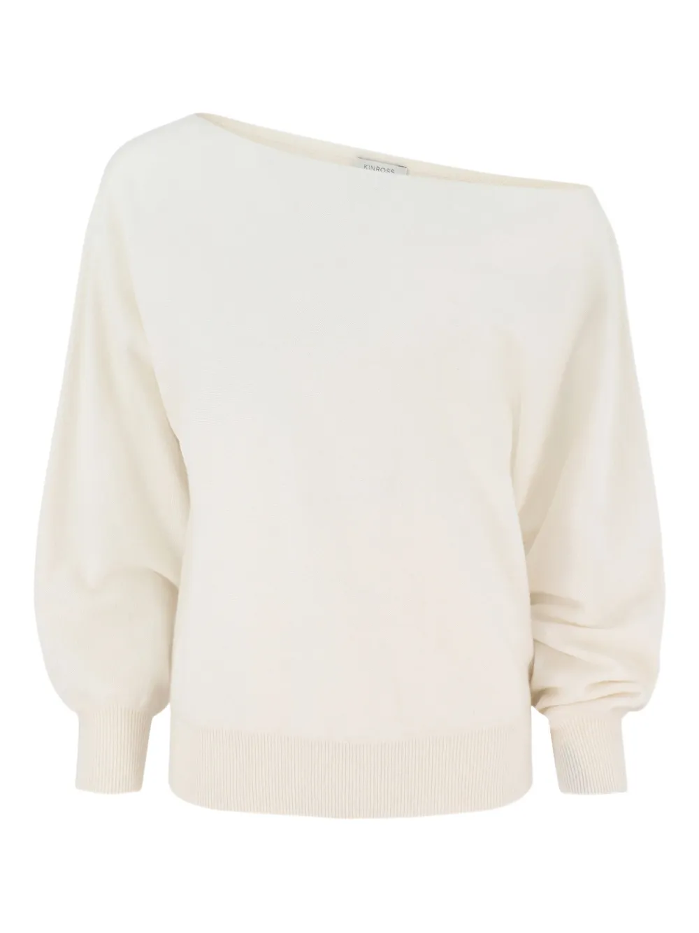 off-shoulder dolman sweater