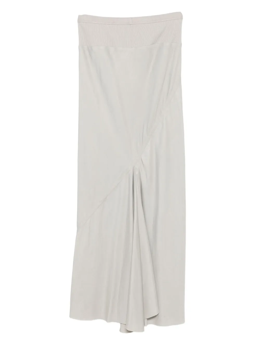 Rick Owens ribbed asymmetric skirt | Asymmetric & Draped Skirts | Image 2