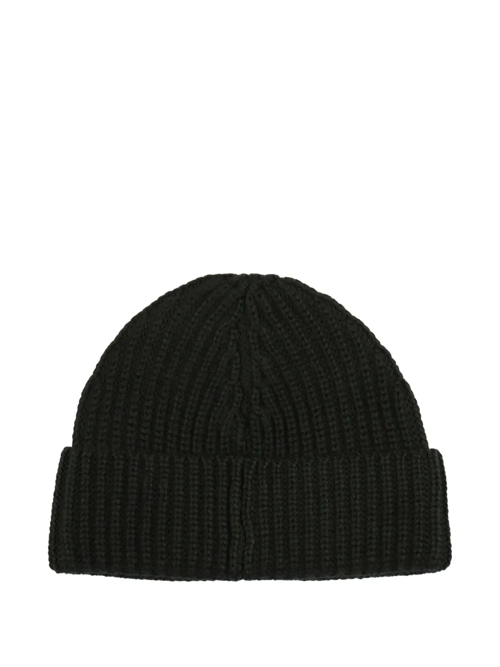DONDUP KIDS logo-plaque beanie hat - Groen
