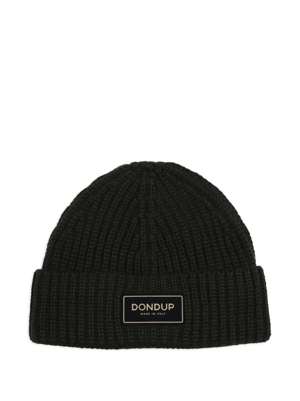 DONDUP gorro con placa del logo | verde | Image 1