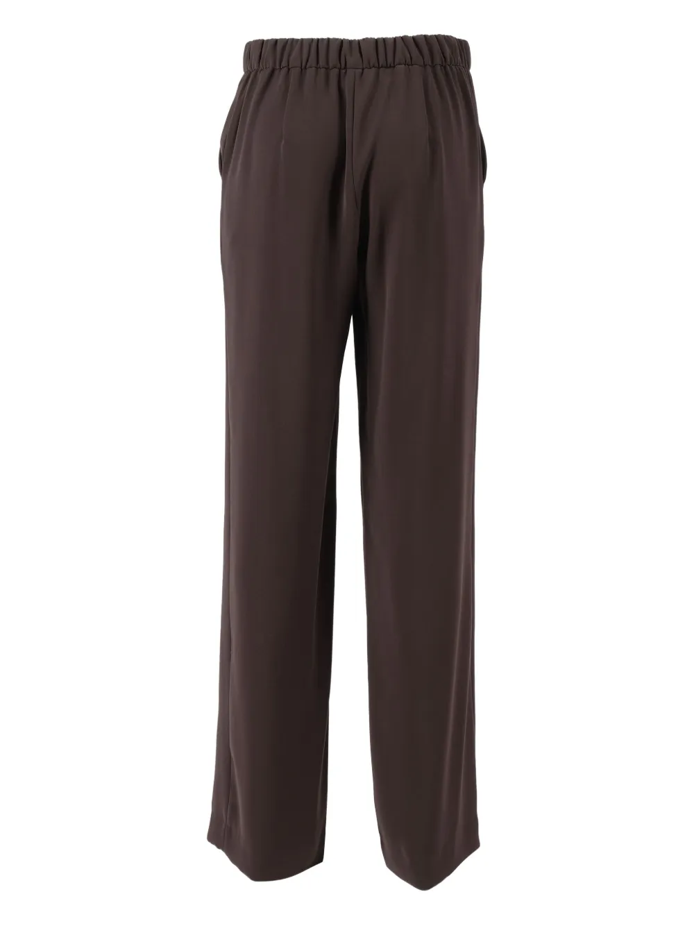 P.A.R.O.S.H. Broek met wijde pijpen en zak - Bruin