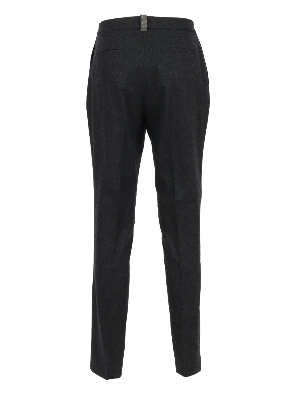 Fabiana Filippi embellished back-pocket trousers - Grijs