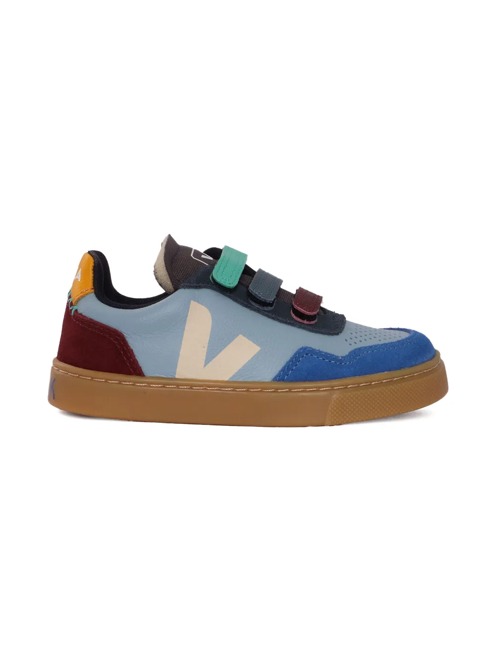 VEJA Kids x Milk V90 touch-strap sneakers - Blauw