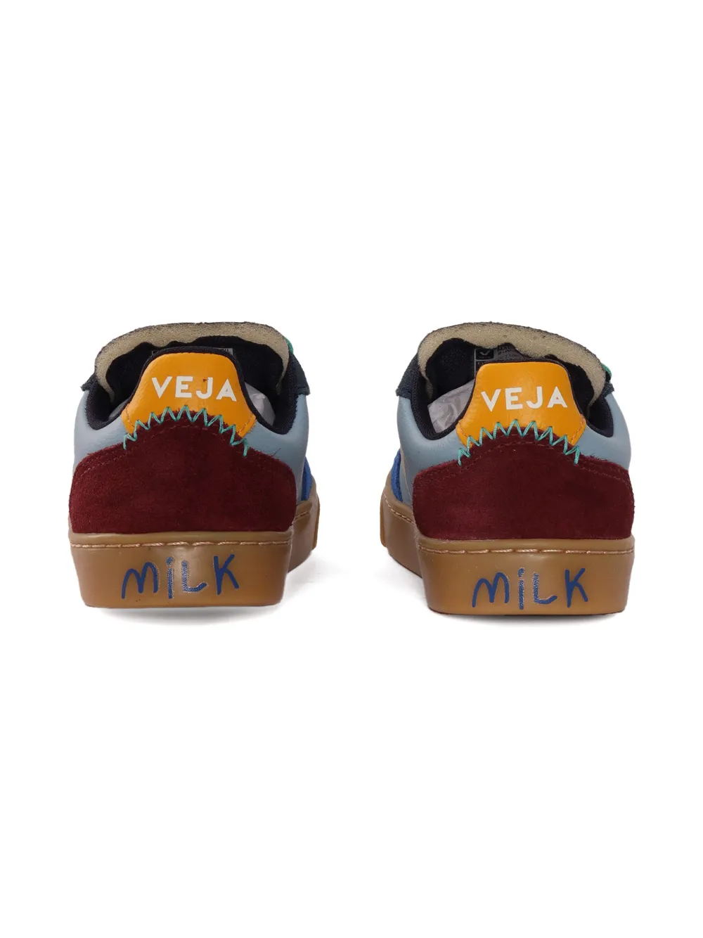 Veja X Milk V90 Touch-strap Sneakers In Multi