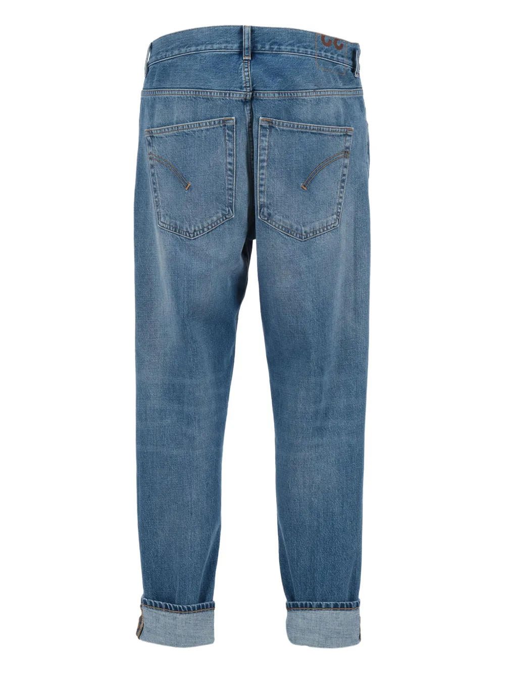 DONDUP Katoenen straight jeans - Blauw