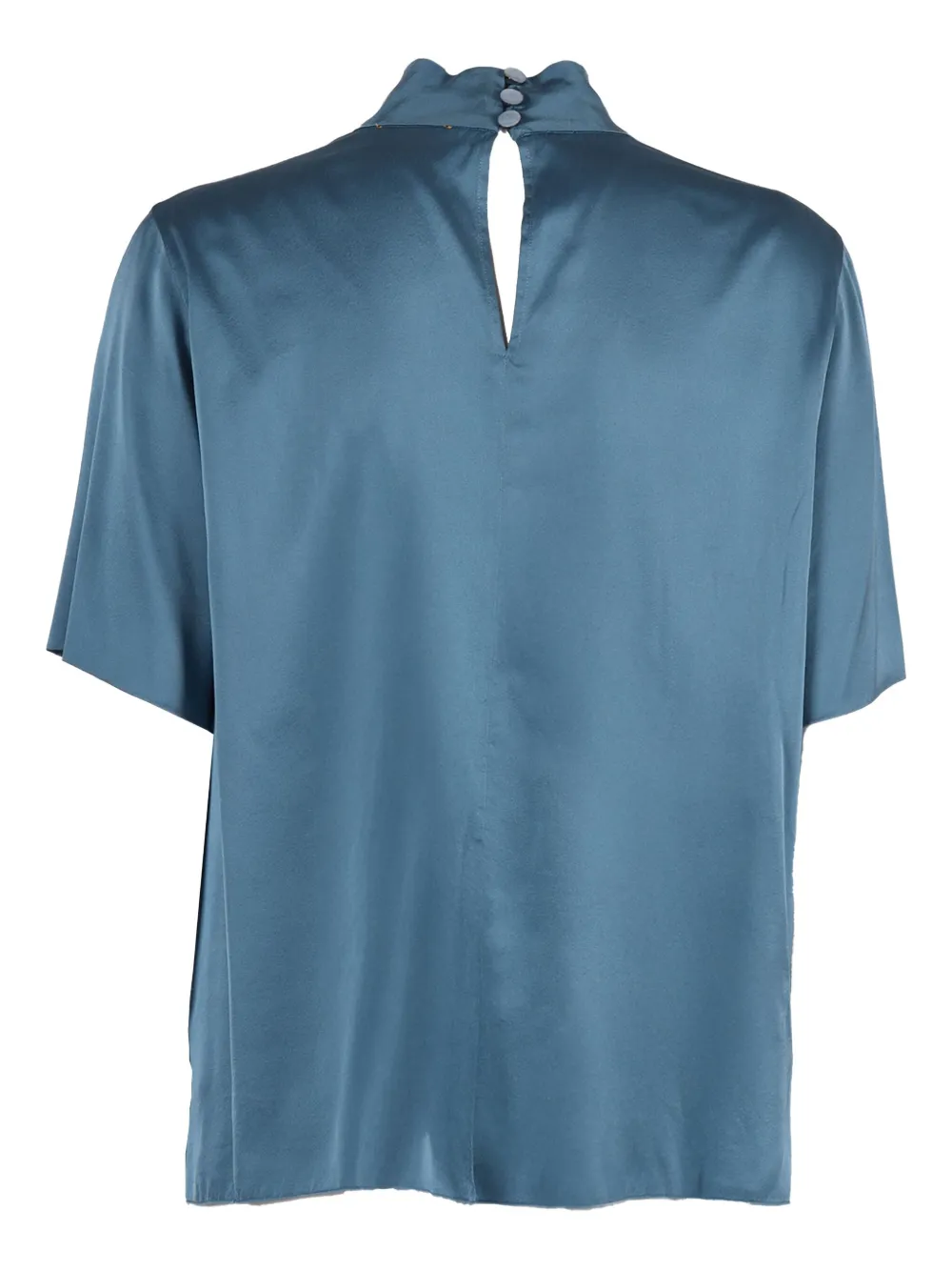 Forte Forte short-sleeve blouse - Blauw