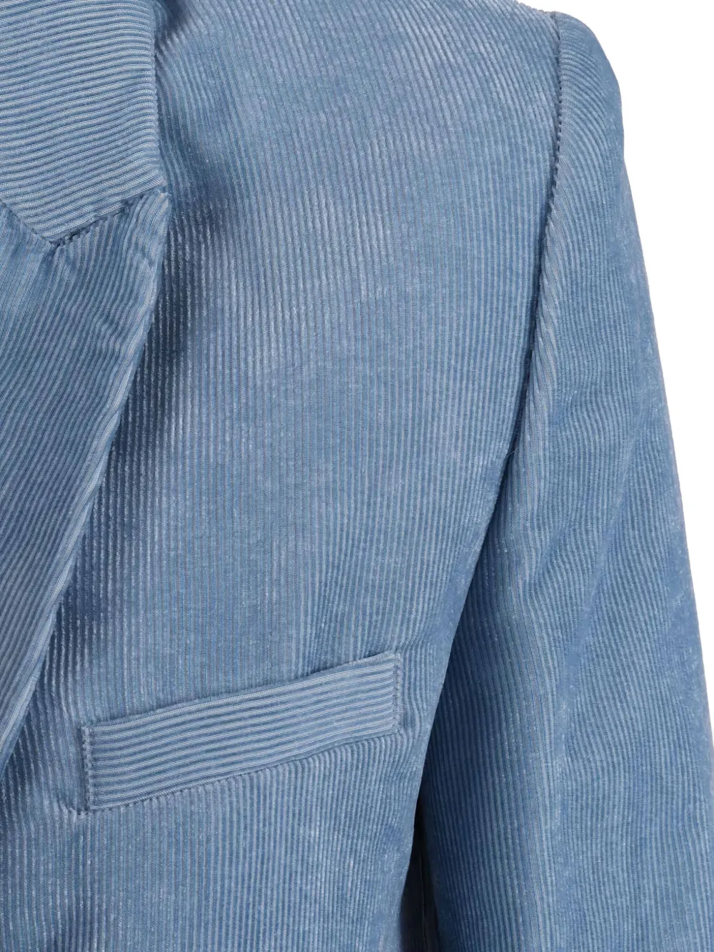 Forte Forte Welt-pocket Blazer In Blue