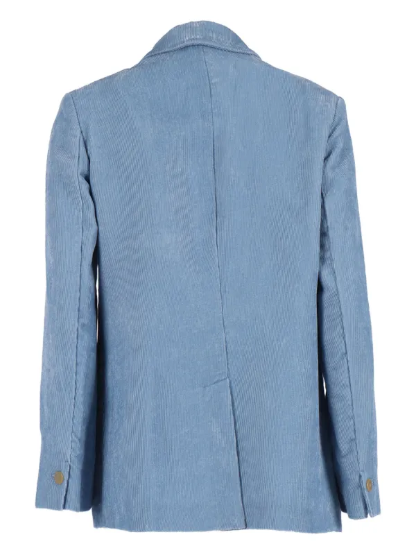 Forte Forte ウェルトポケット ジャケット | ブルー | FARFETCH JP