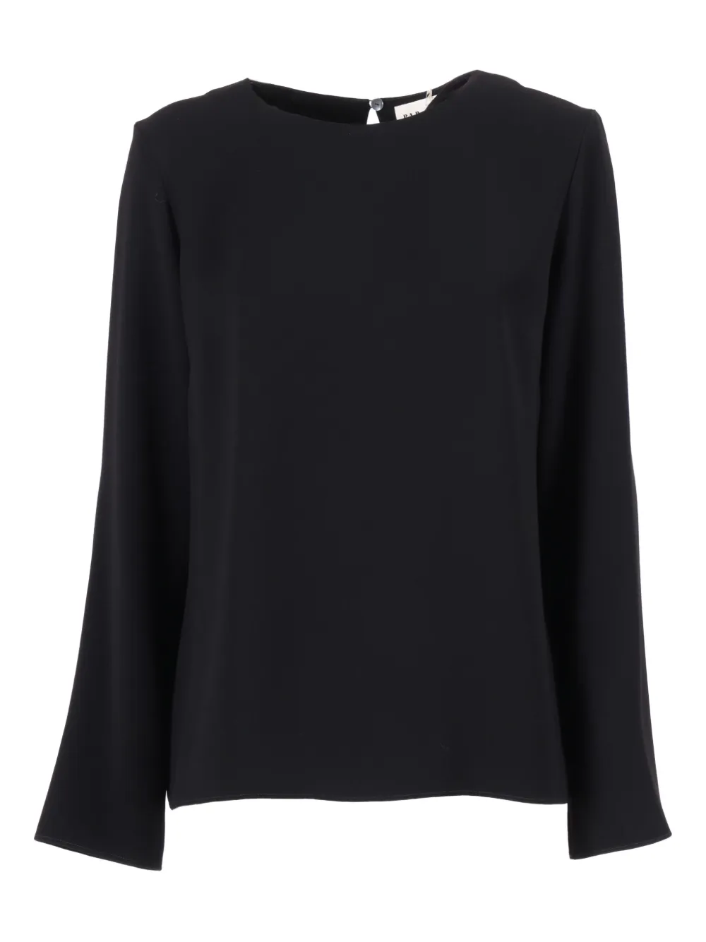 P.a.r.o.s.h Bell-sleeve Blouse In Black