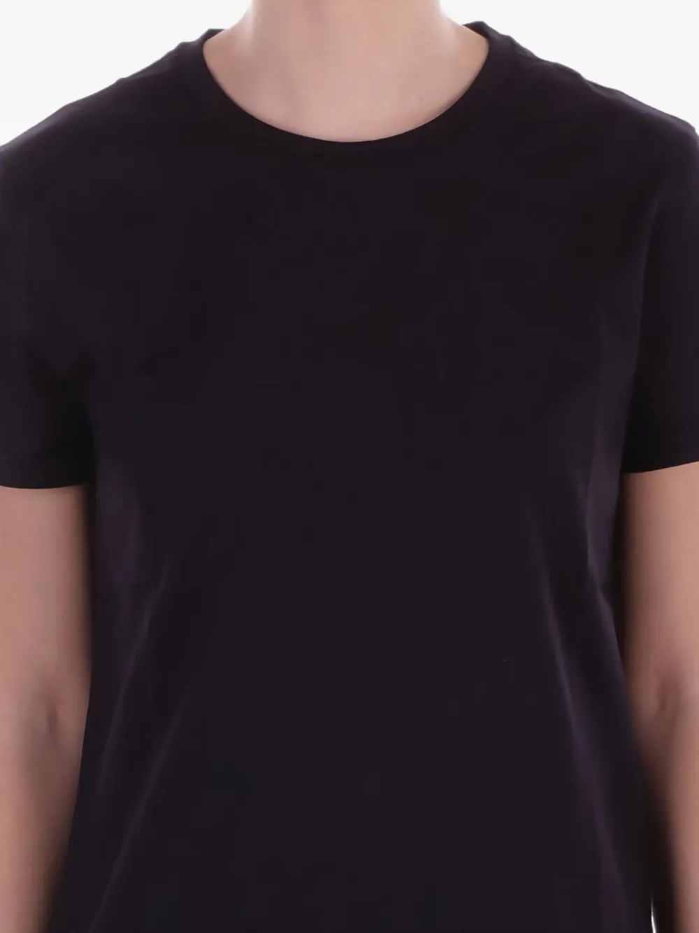 Dondup Cuffed-sleeves T-shirt In Blue