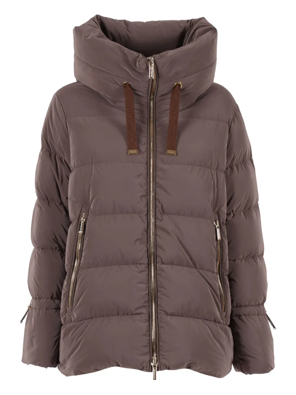 Moorer Gadia hooded puffer jacket Bruin