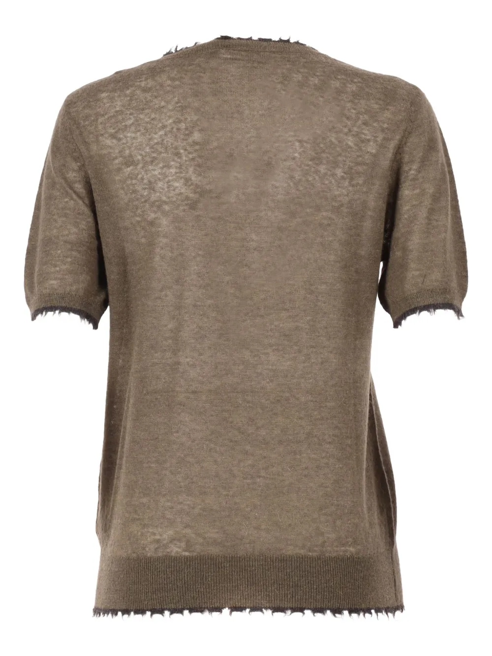 Kangra frayed-hem knitted T-shirt | T-Shirts & Jersey Shirts | Image 2