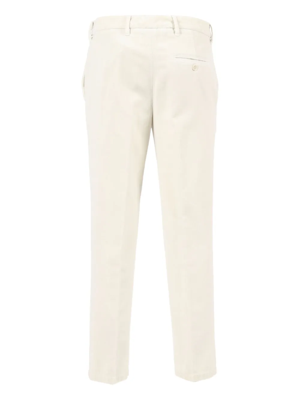 ASPESI button-fastening cotton trousers - Beige