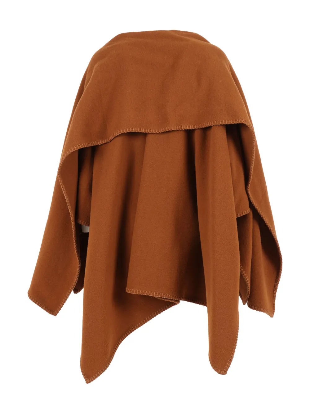 Fabiana Filippi wool cape Bruin