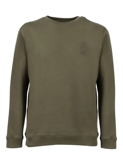 DONDUP KIDS embroidered-logo cotton sweatshirt