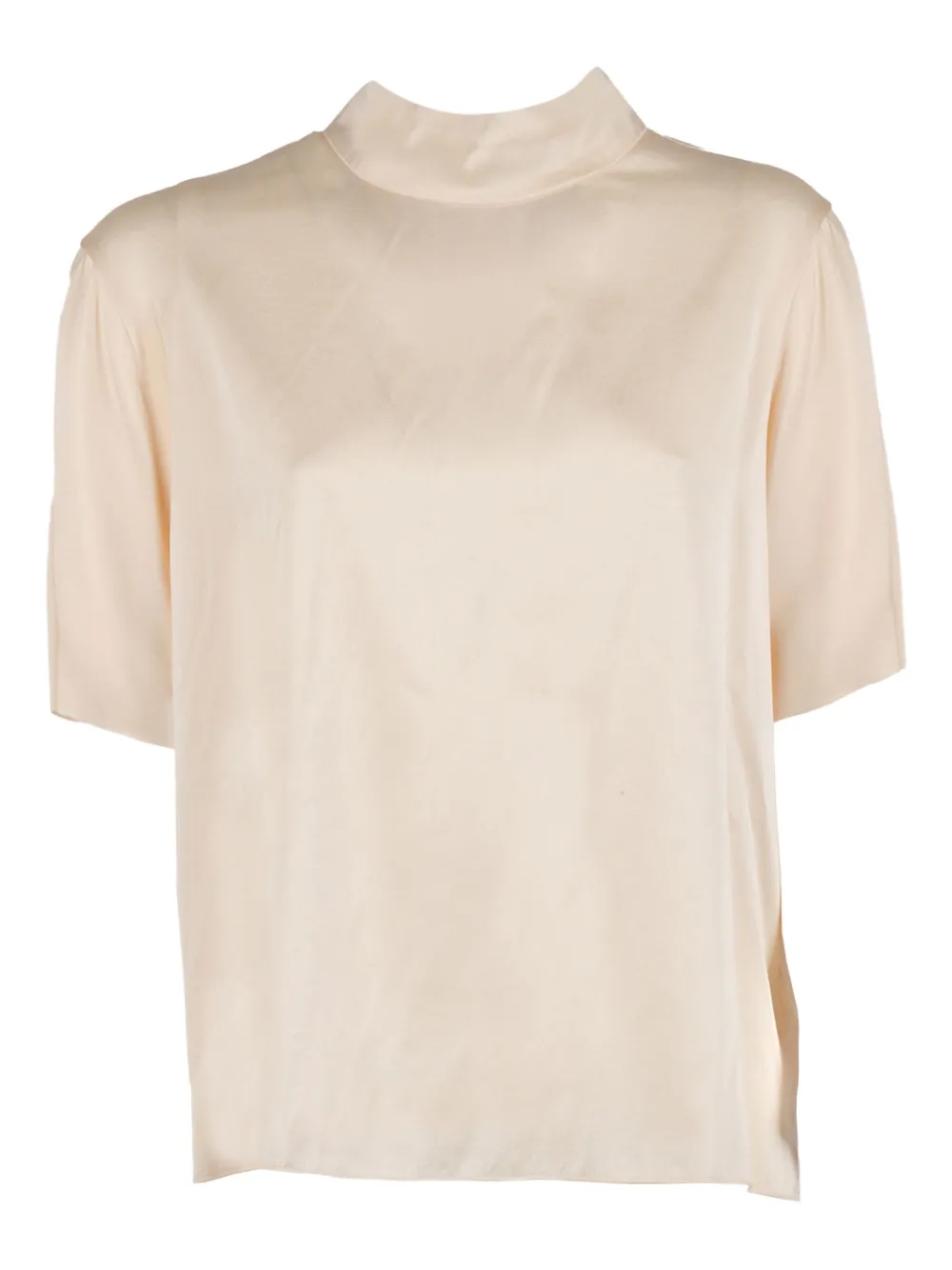 Forte Forte Short-sleeve Blouse In Brown