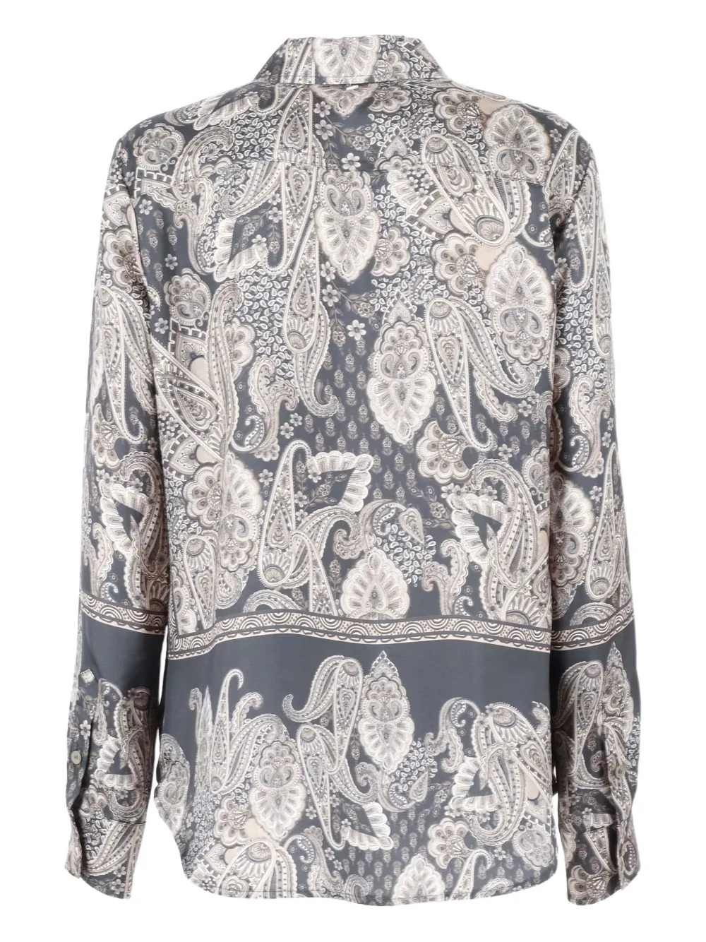 Lorena Antoniazzi Blouse met paisley-print - Grijs