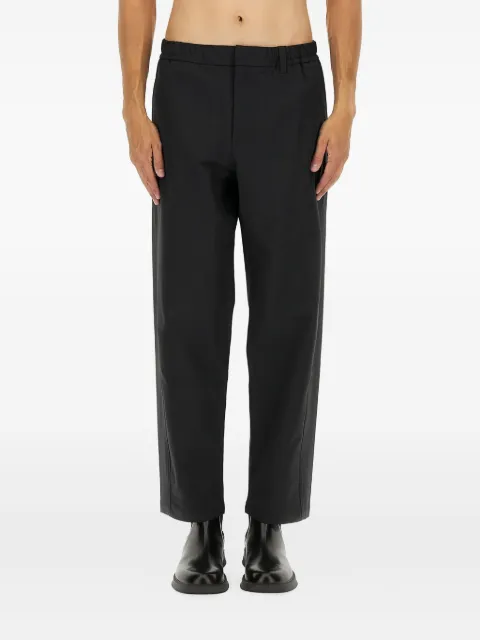 Herno elasticated-waist trousers