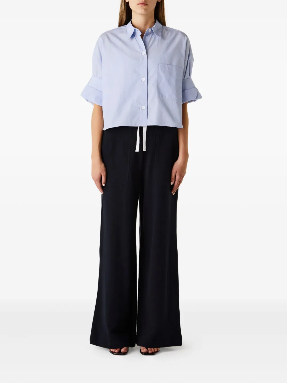 TWP Next Ex pocket shirt - Blauw