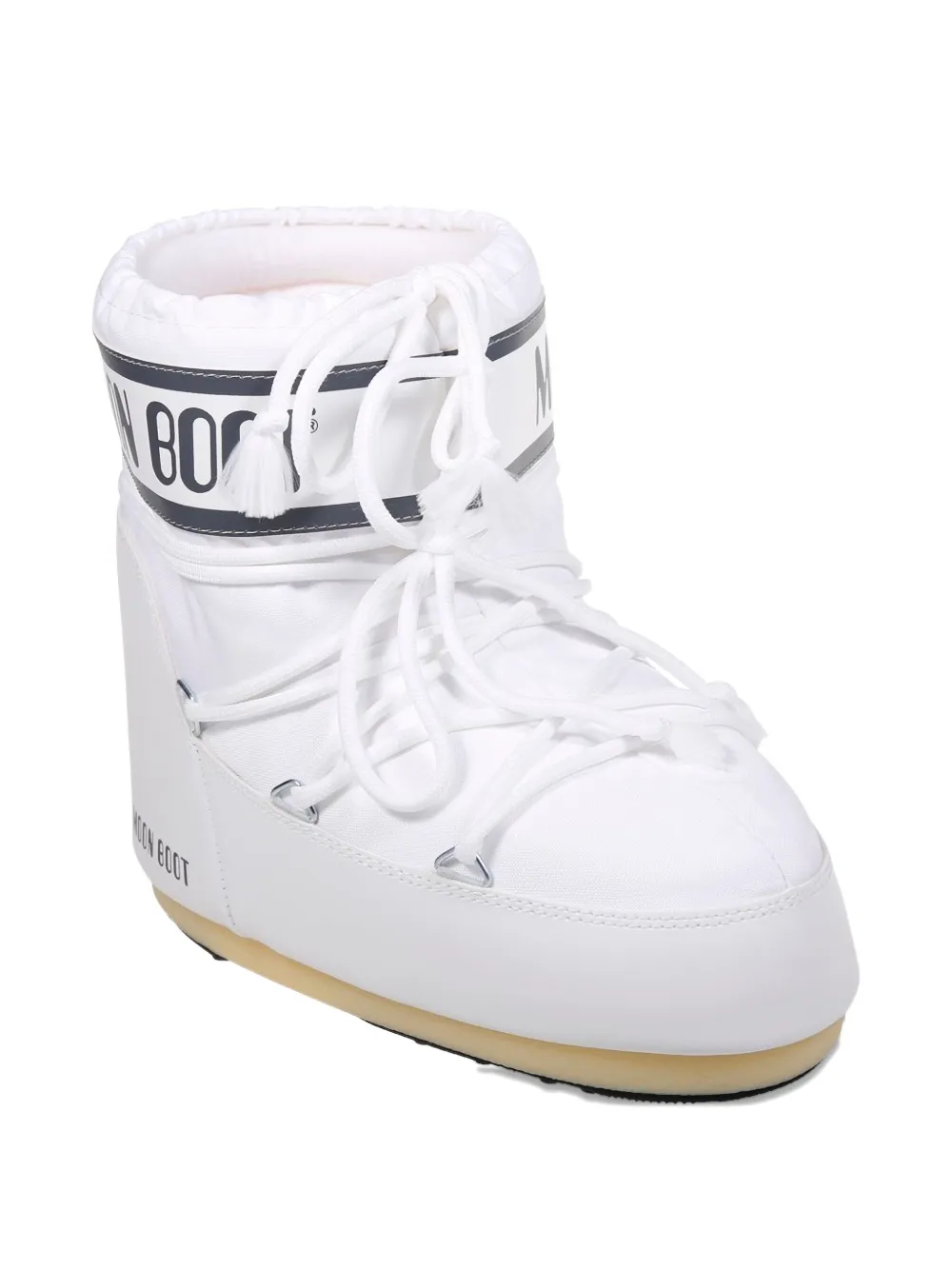 Moon Boot nylon quilted boots White