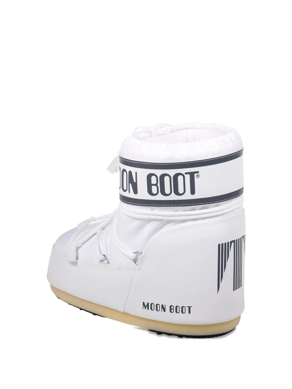 Moon Boot nylon quilted boots White