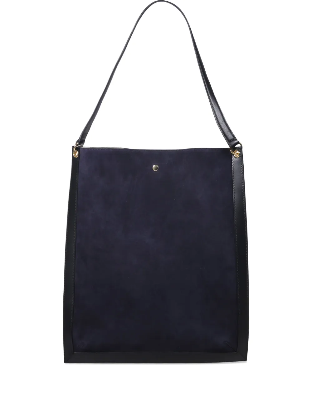 Wandler suede leather shoulder bag Blauw