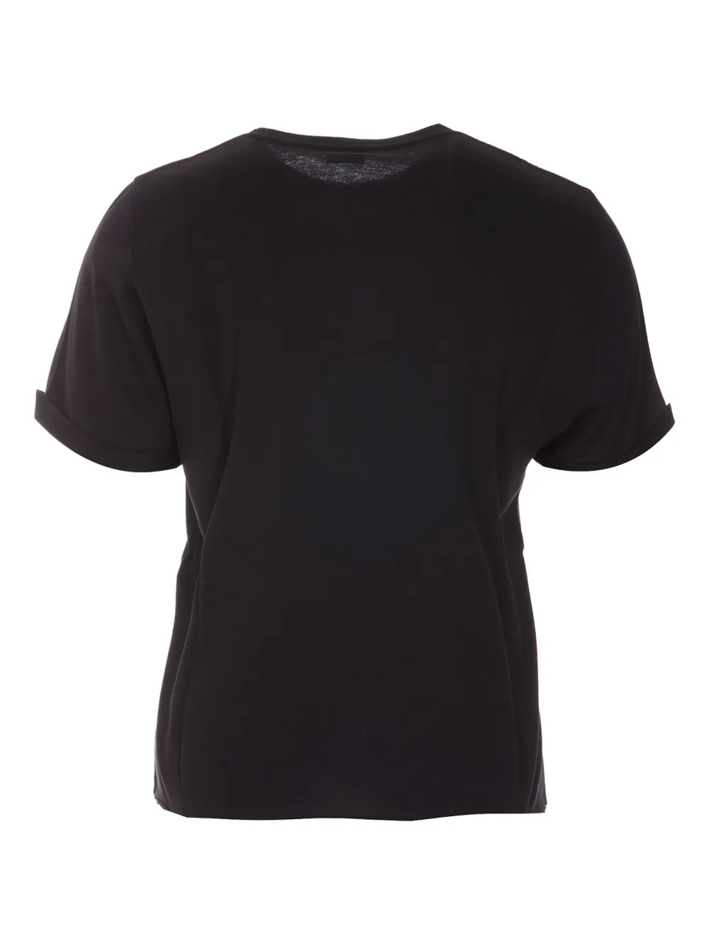 Saint Laurent Overhemd met geborduurd logo - Zwart
