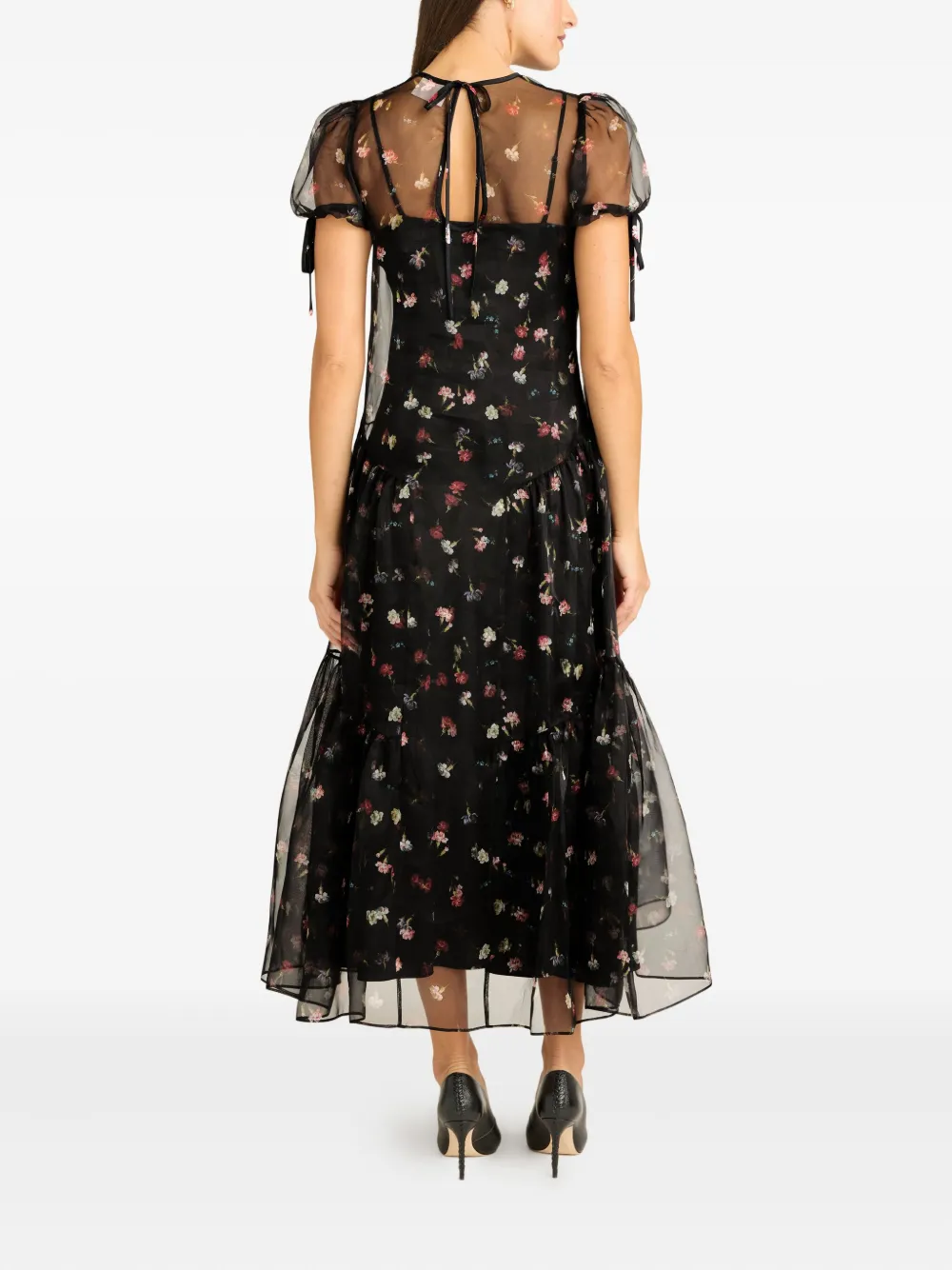 Cinq A Sept Gelaagde jurk Zwart