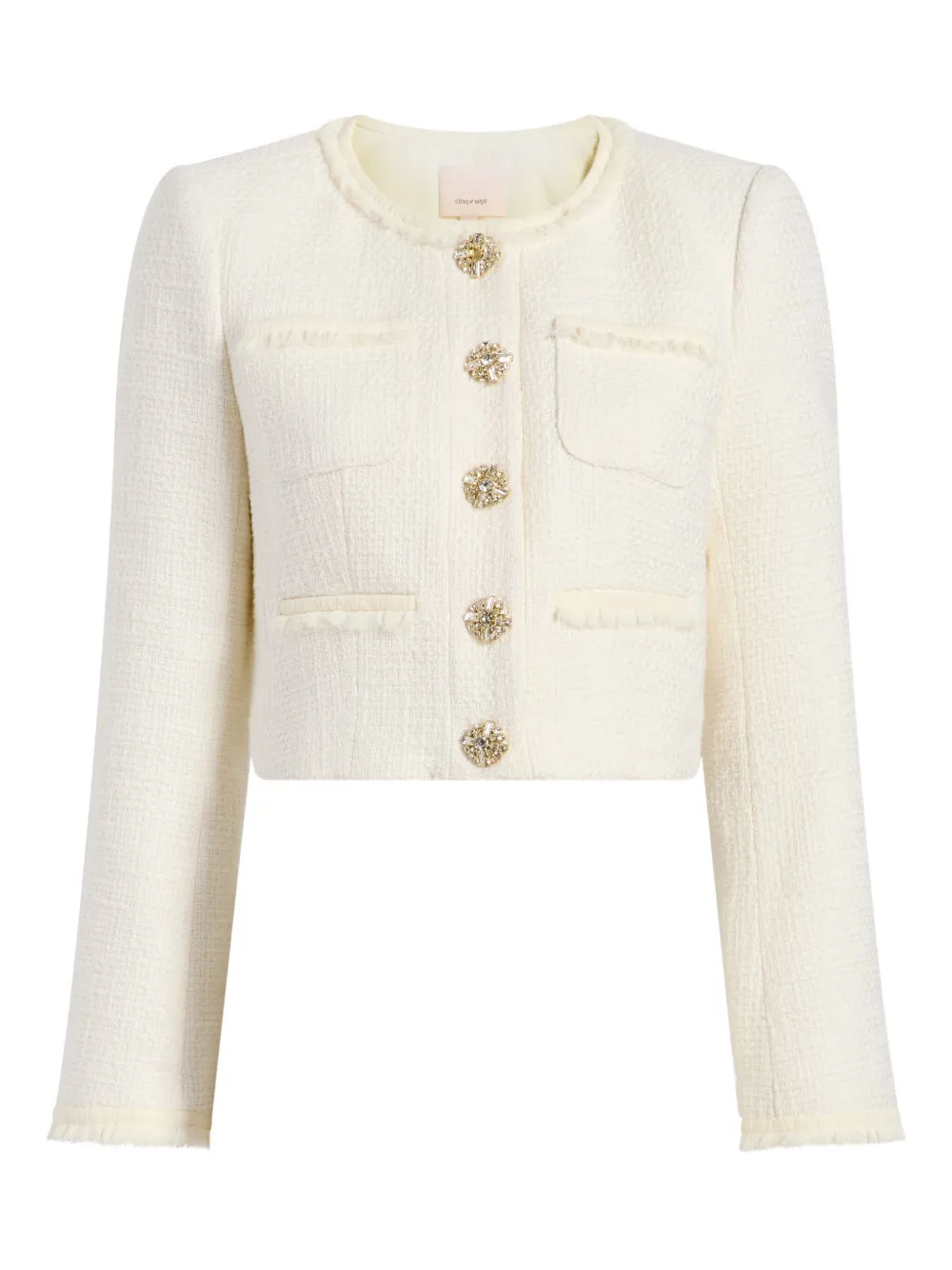 Cinq A Sept Linda tweed jacket | Neutrals | Image 1