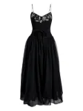 Cinq A Sept Freddie midi dress - Black