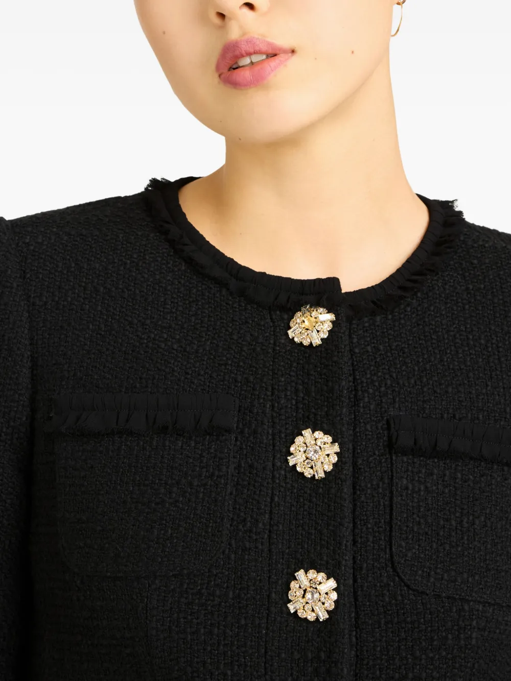 Cinq A Sept Linda tweed jack Zwart