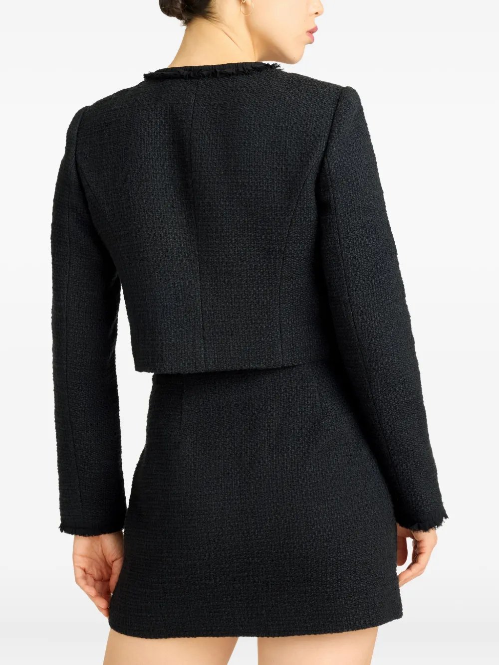 Cinq A Sept Linda tweed jack Zwart