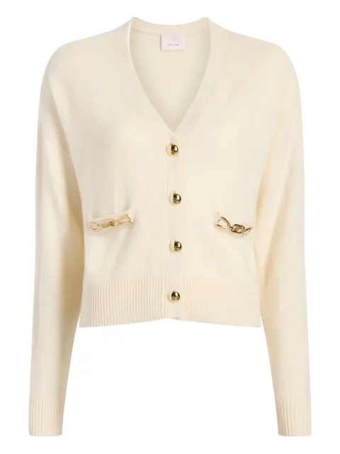 Cinq A Sept chain-embellished buttoned cardigan