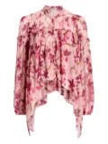 Cinq A Sept Danny ruffled blouse - Pink