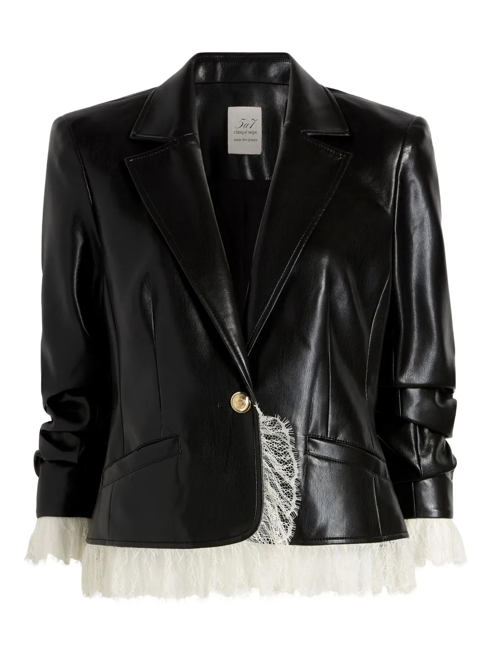 Cinq A Sept Le Petit Roxie blazer - ブラック Cinq A Sept Le Petit Roxie blazer - ブラック