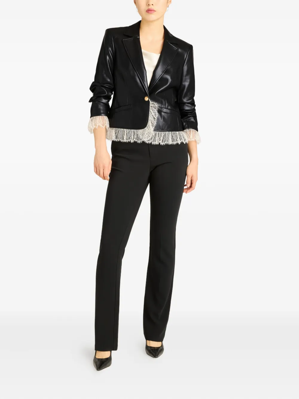 Cinq À Sept Le Petit Roxie Blazer In Black