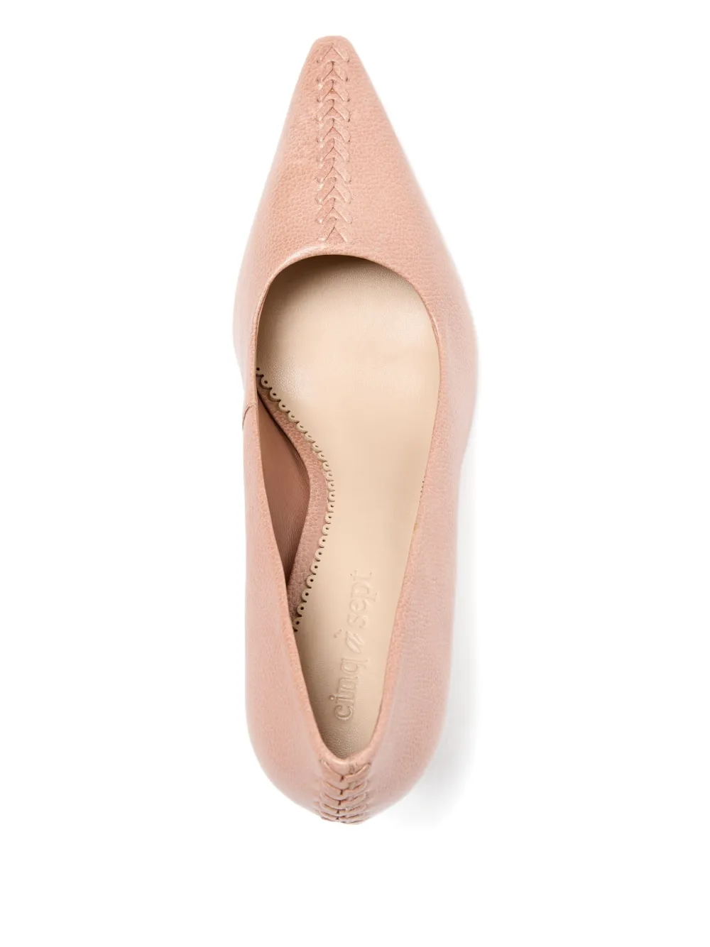  Cinq A Sept 85mm Giselle Pumps - Neutrals 