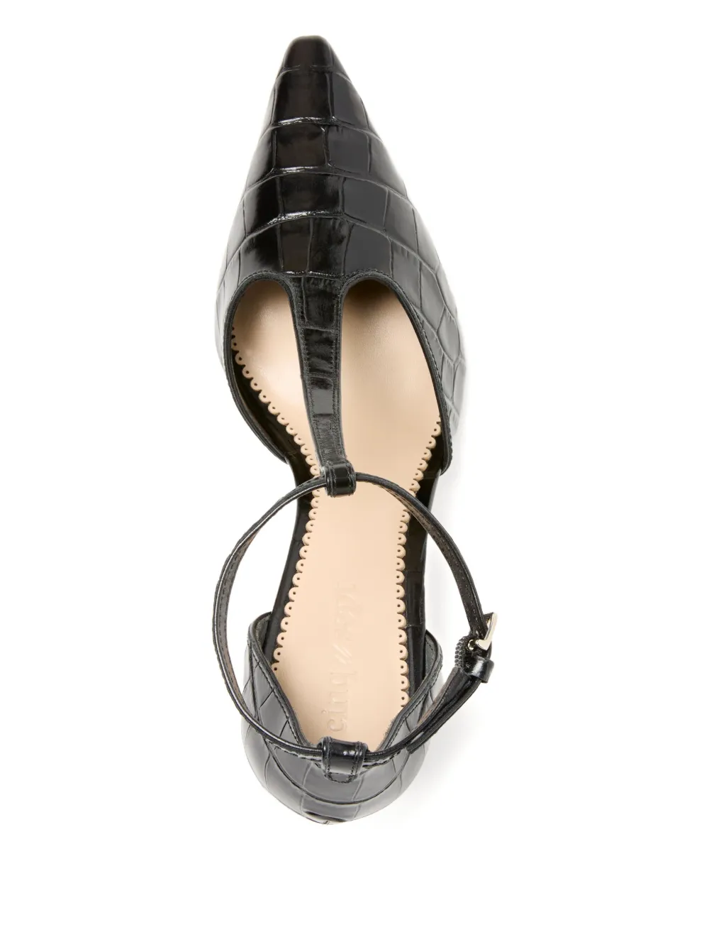 85mm Clara T-Strap Pumps