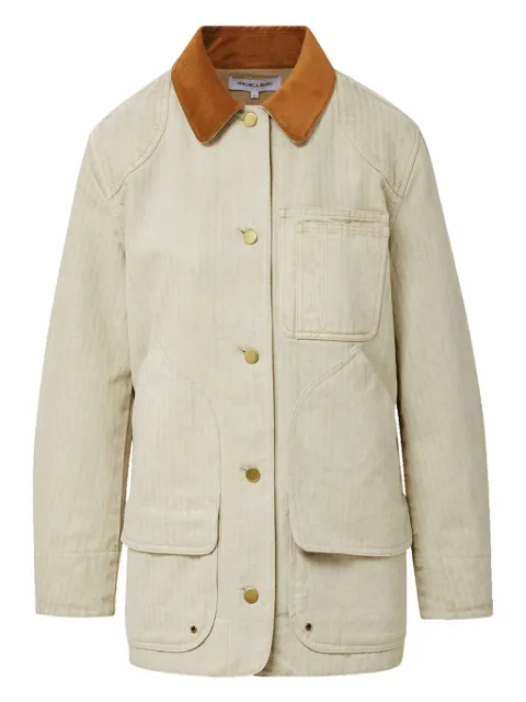 Veronica Beard corduroy-collar jacket