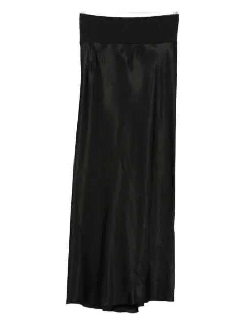 Rick Owens bias-cut skirt
