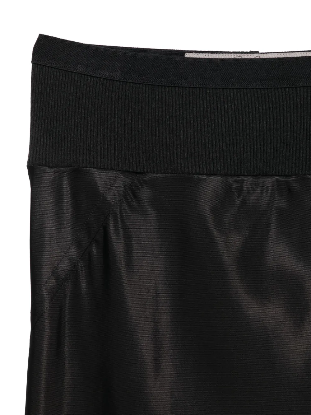 Rick Owens ^ rok met uitgesneden details Zwart