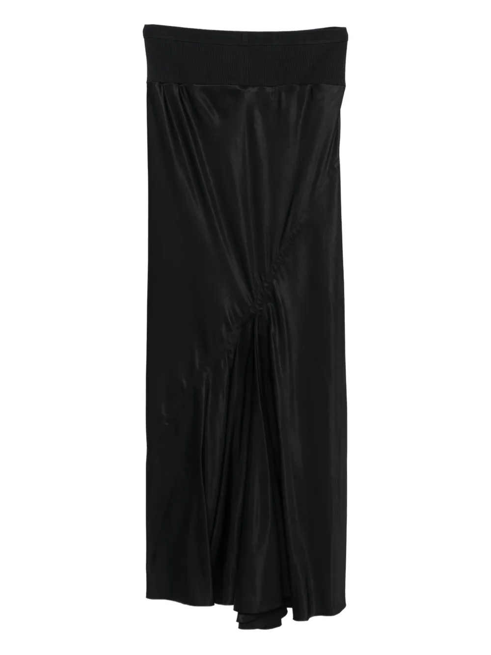 Rick Owens ^ rok met uitgesneden details Zwart
