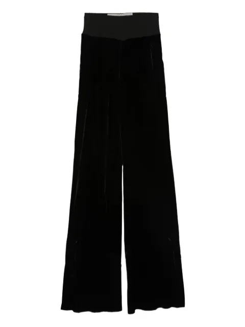 Rick Owens pantalon à empiècements en velours
