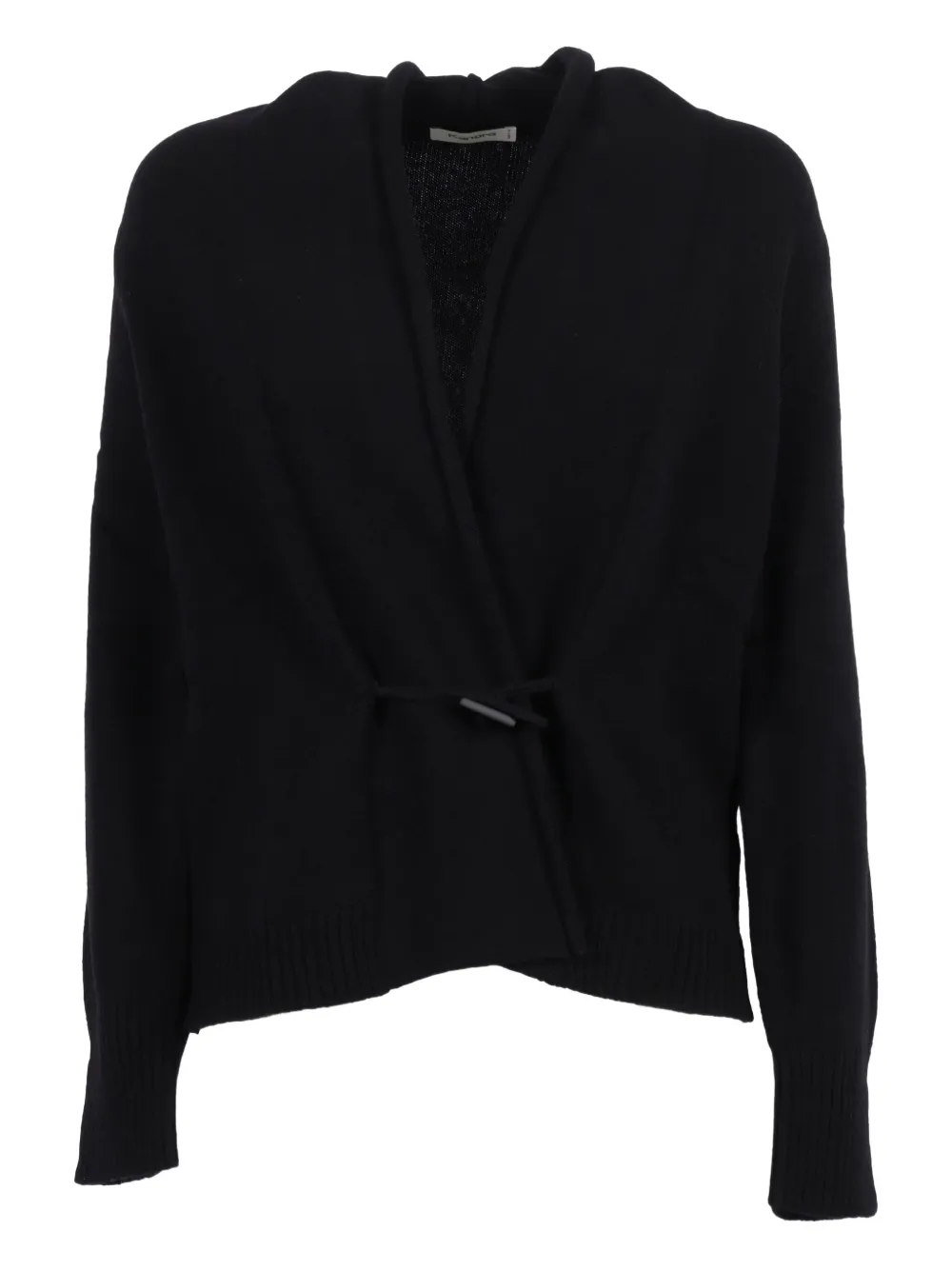 Kangra belted wool cashmere cardigan | Black | Image 1