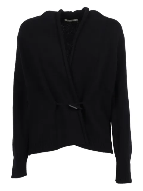 Kangra belted wool cashmere cardigan