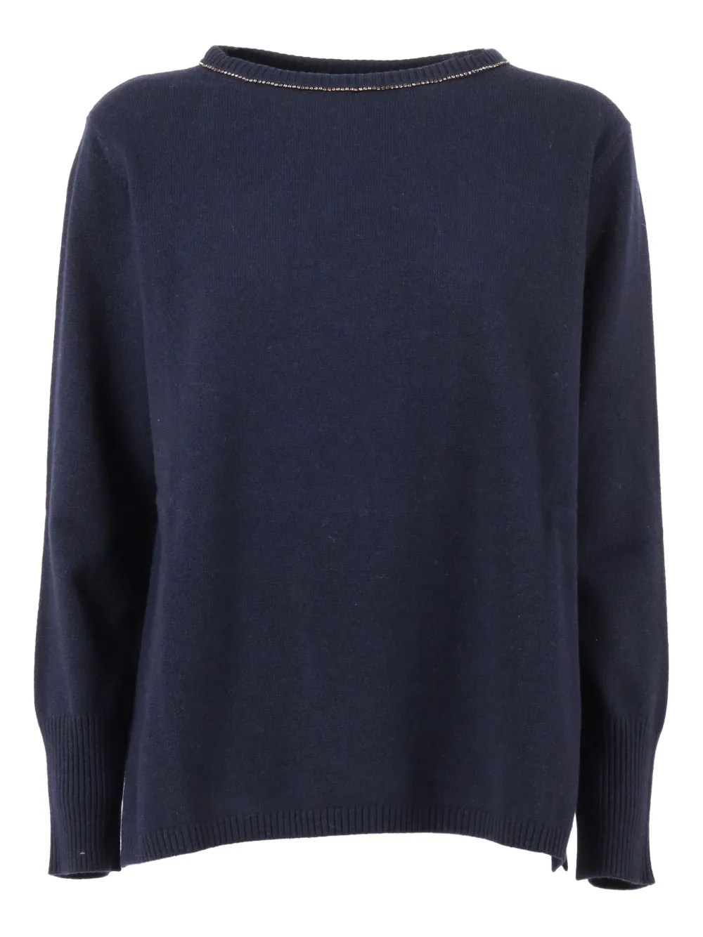 Kangra embellished boat-neck sweater | Blue | Image 1